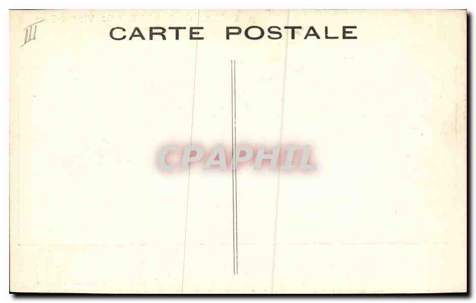 CPA Chateau de Carlat pres Vic sur Cere  — Verso