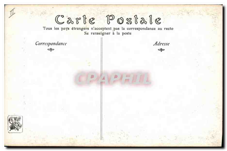 CPA Salon de 1908 Sans respect pour la lessive par Ladeveze Cauchois  — Rückseite