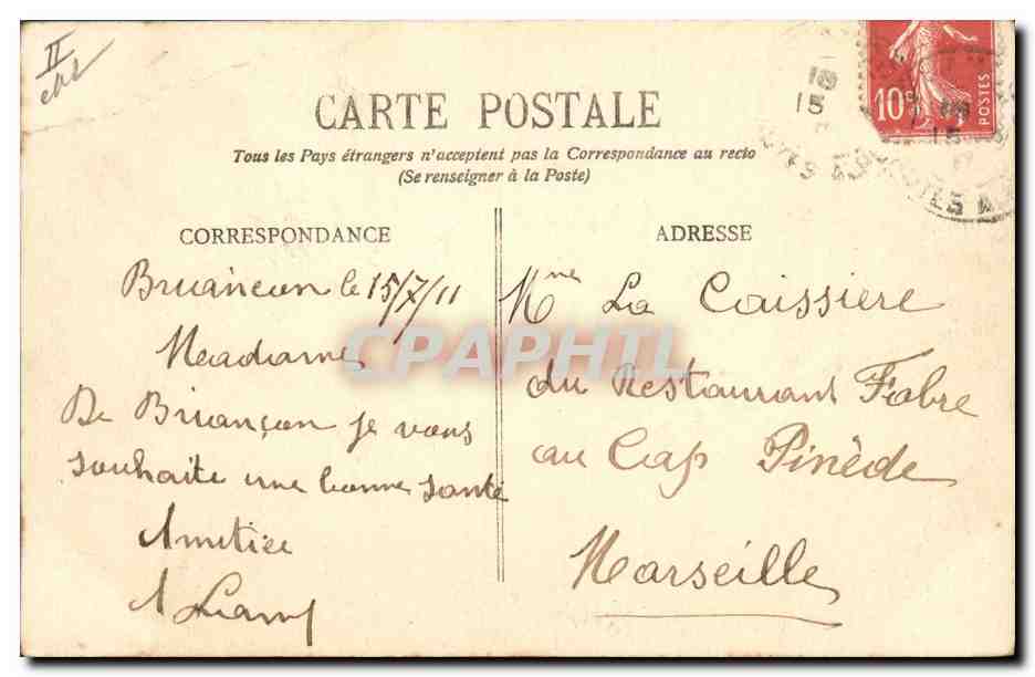 Manœuvres dans les Alpes — Artilleurs Alpins montant une pièce de canon — E.R. — Reverso