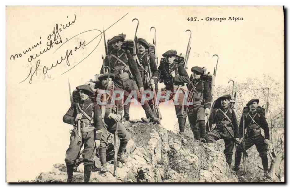 Groupe Alpin — 487 — Éditeur G. G. P. Paris