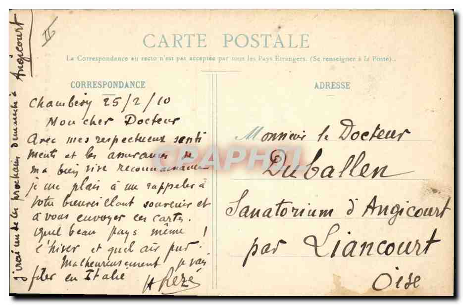 Passage du Mont Iseran — Haute-Maurienne — par les Alpins — Coll. L. Grimal, Chambéry — N° 260 — Reverso