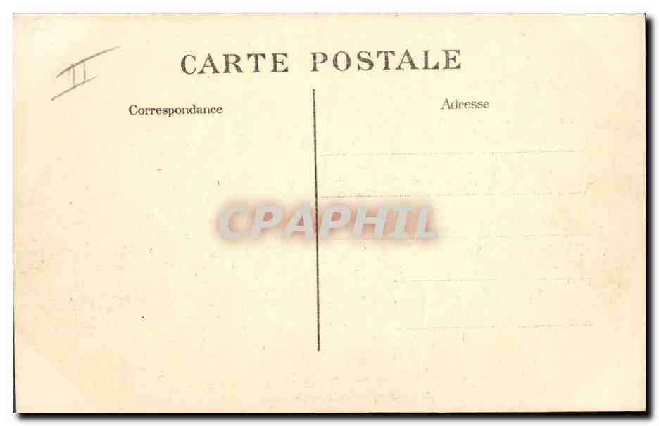 Explosion du cuirassé "Liberté" à Toulon — 25 septembre 1911 — F.F. Paris — Verso