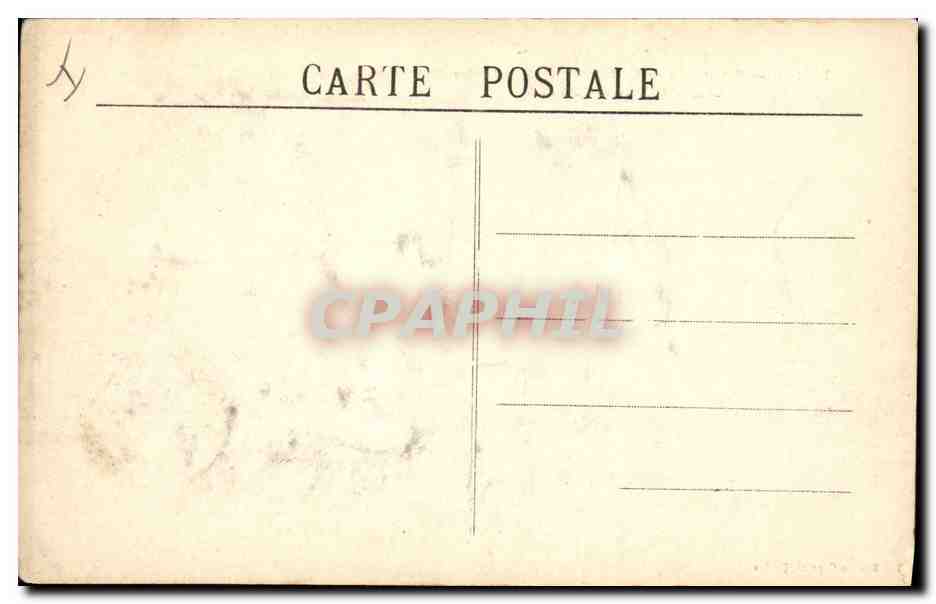CPA Bateau Toulon Catastrophe de la Liberte avant l'explosion — Verso