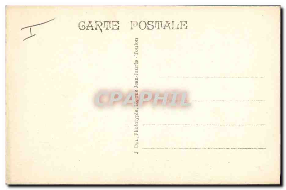 CPA Bateau Cuirasse d'escadre Lorraine — Verso