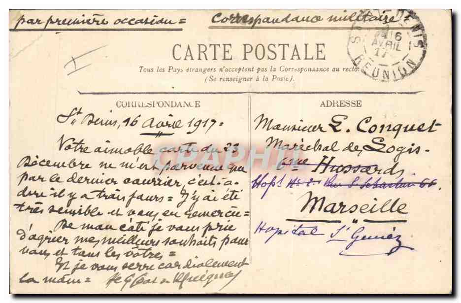 Marine Nationale — "Liberté", cuirassé d'escadre — détruit en rade de Toulon par explosion le 25 septembre 1911 — éditeur ELD, n° 143 — Verso