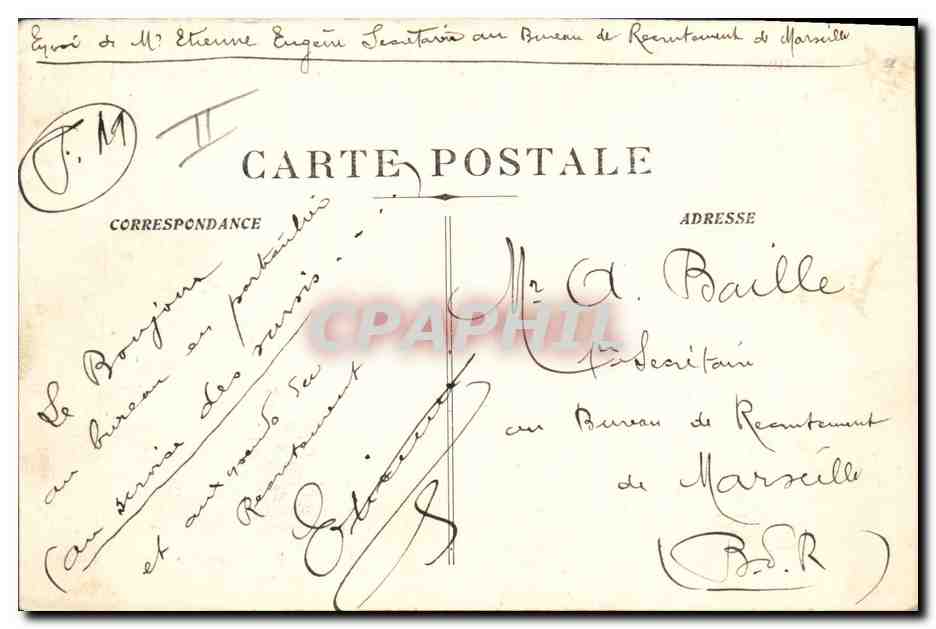 CPA Bateau Catastrophe du Liberte Deblaiement des passerelles — Verso