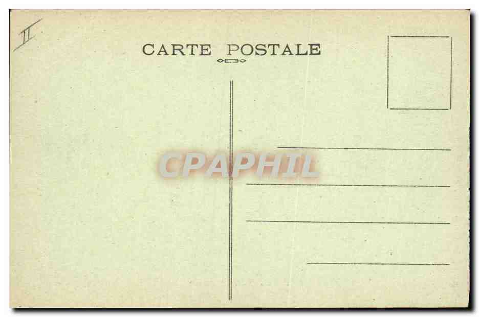 CPA Bateau Cuirasse Lorraine  — Verso