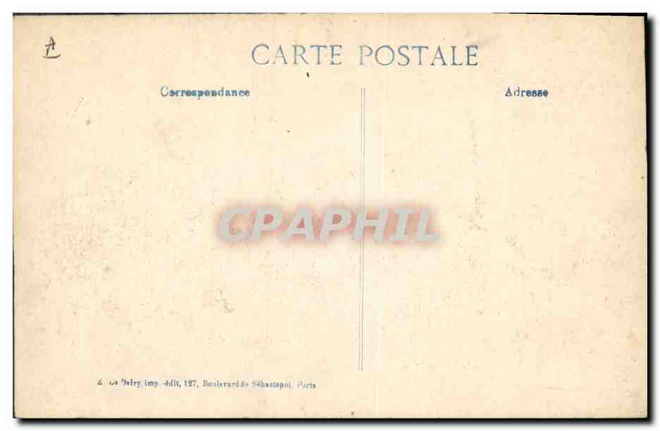 Le "LEON-GAMBETTA" — croiseur cuirassé coulé en 1915 — éditeur ELD — Verso