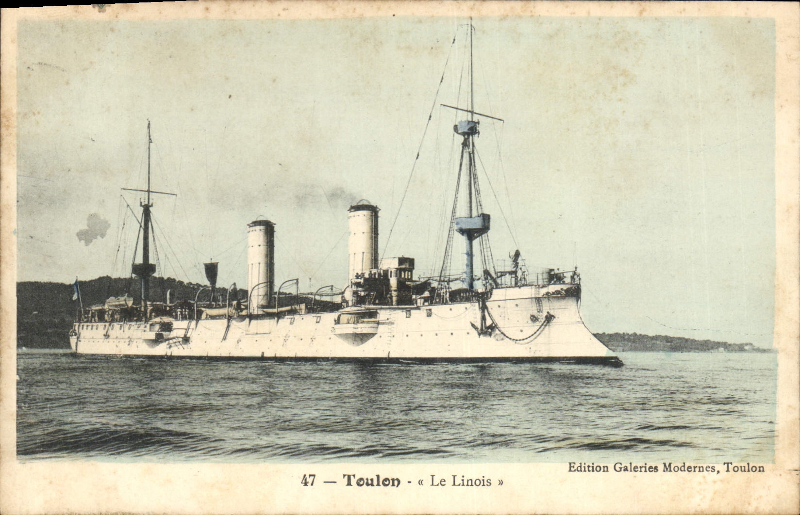 CPA Bateau Toulon Le Linois 