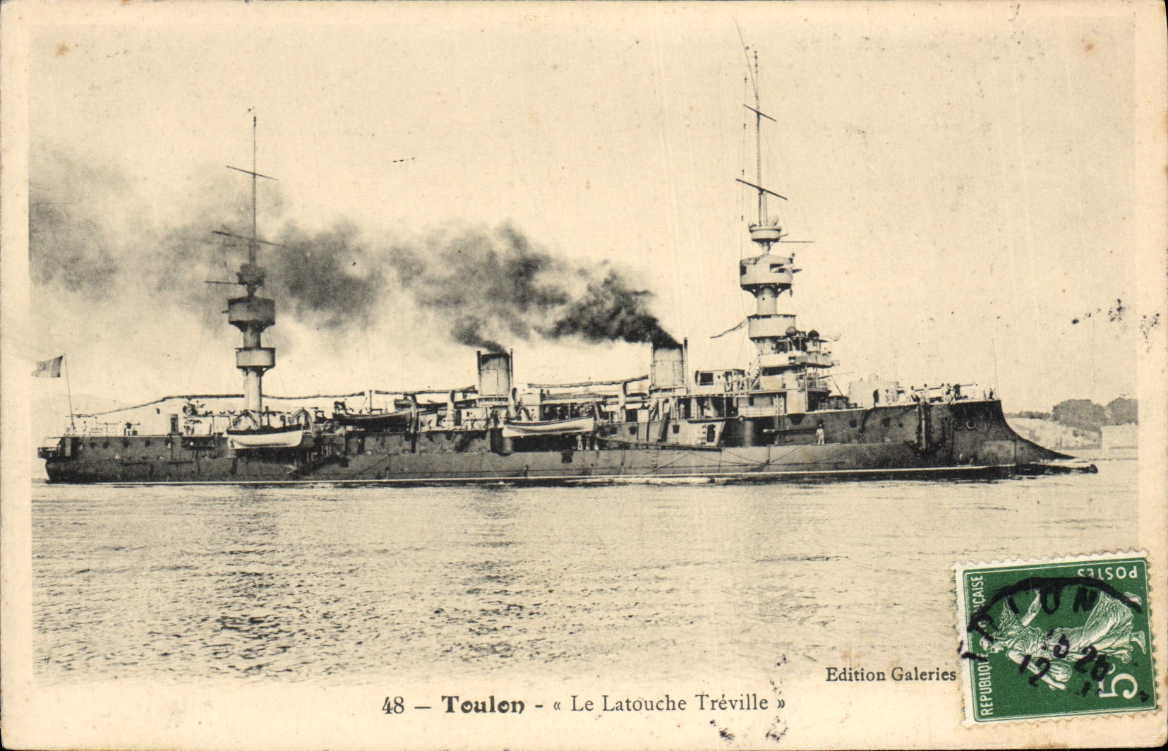 Toulon — Le Latouche Tréville — Edition Galeries, n°48