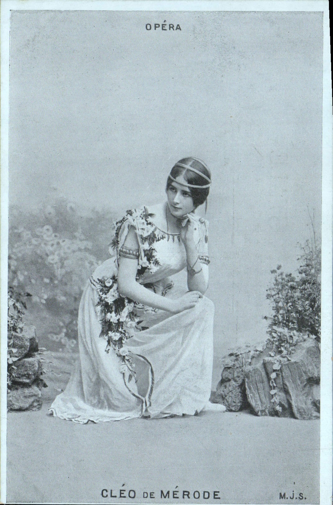 Cléo de Mérode — Opéra — M.J.S.