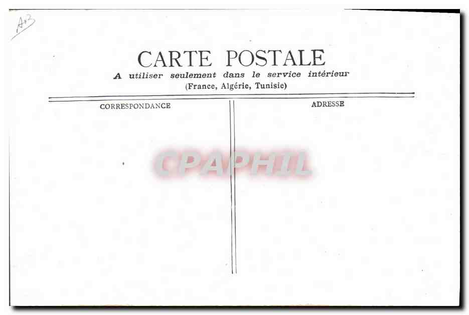 Cléo de Mérode — Opéra — M.J.S. — Verso