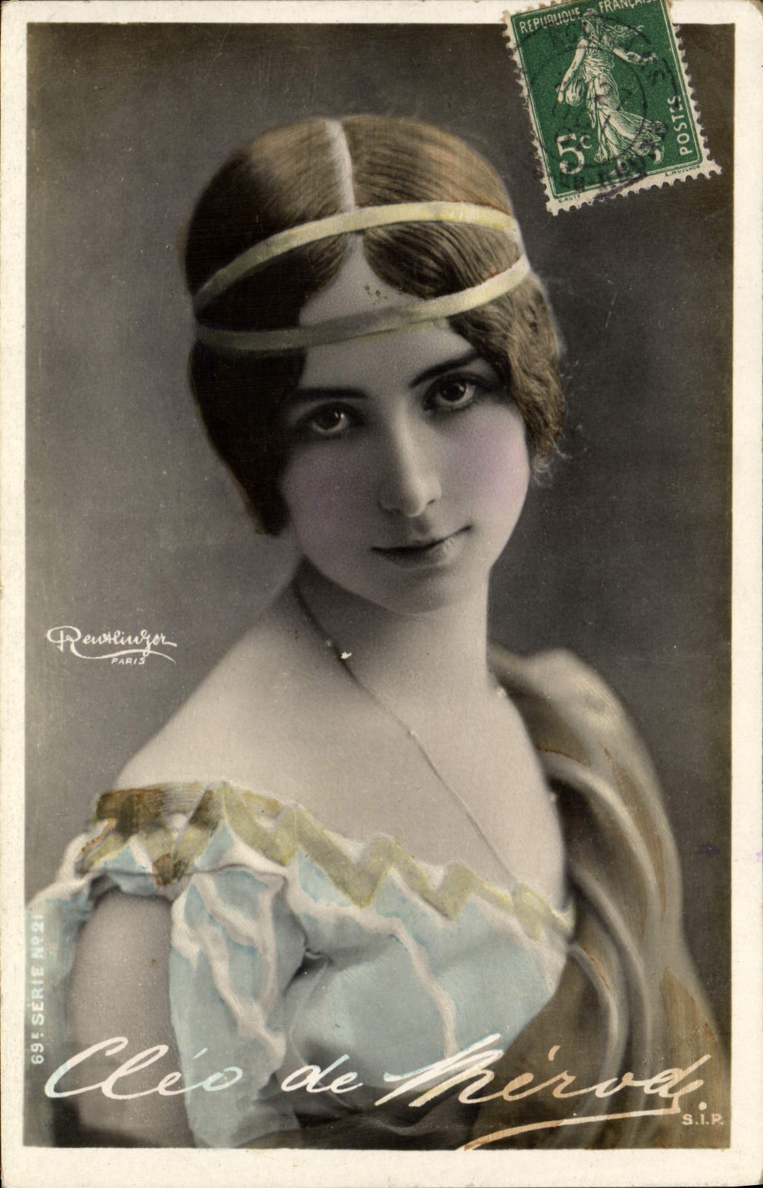 Cléo de Mérode — Portrait — Rewtluger Paris, série 69