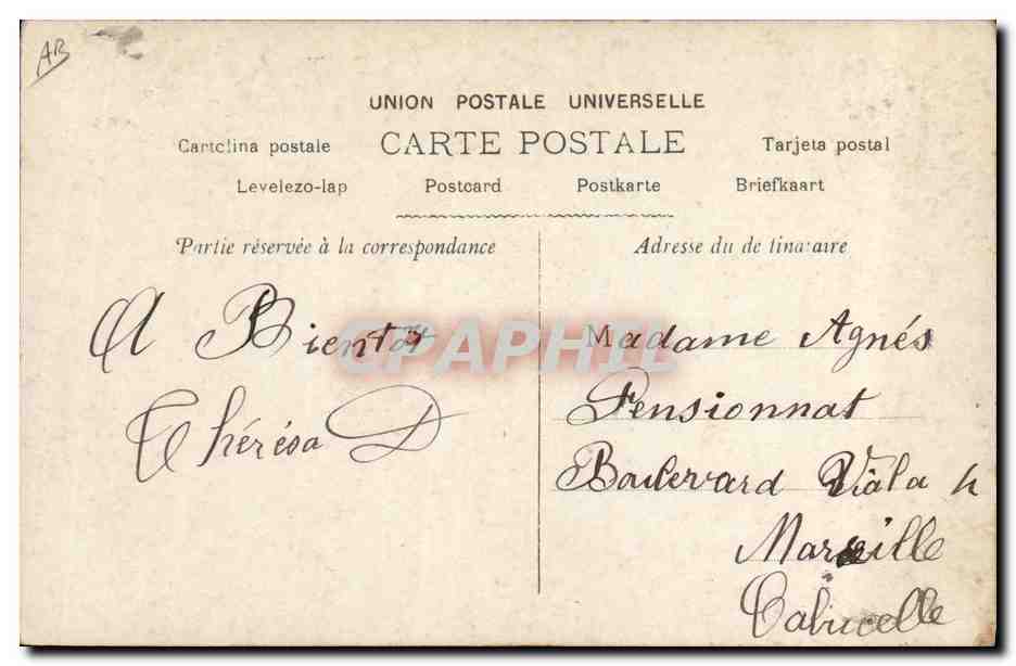 Cléo de Mérode — Portrait — Rewtluger Paris, série 69 — Verso