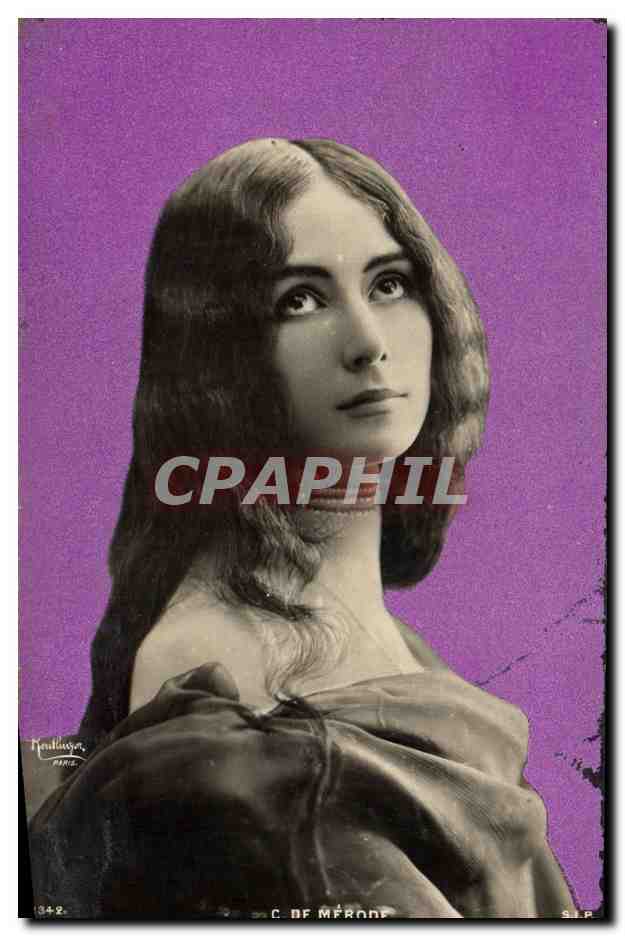 C. de Méronde — Ritratto femminile — Maudlauer, Parigi, n° 342