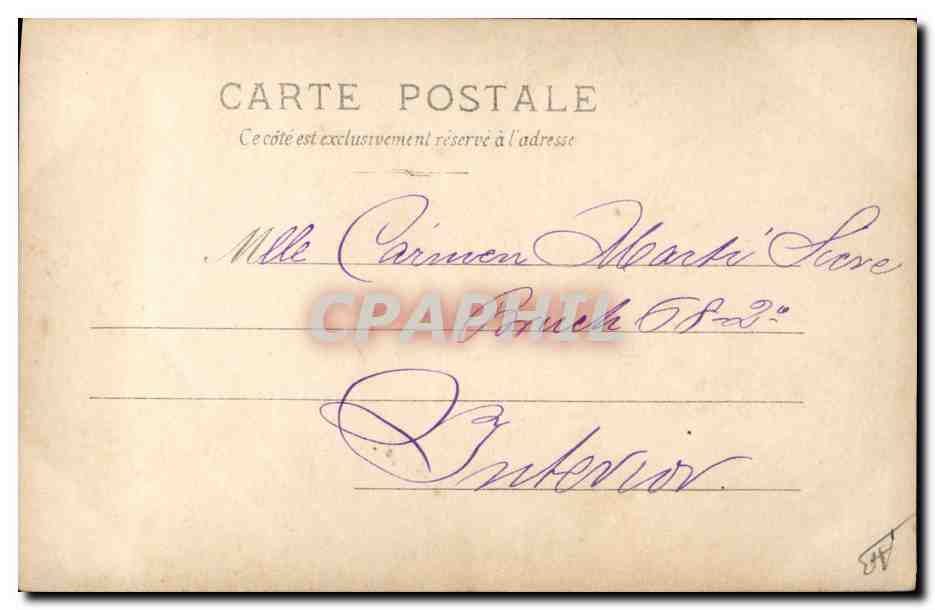 Clio au Rheing — S.J.P.69 SÉRIE N°8 — Reutlinger Paris — Verso
