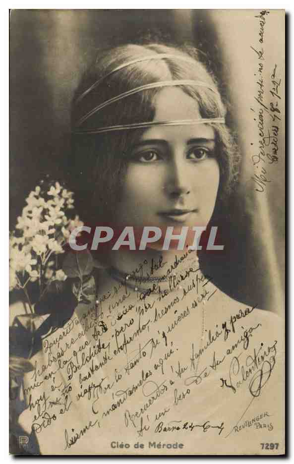 Cléo de Mérode — Ritratto — Revolinger Paris, n° 7297