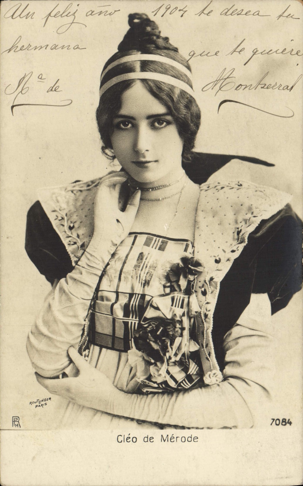 Cléo de Mérode — Ritratto — Ruttinger Paris n°7084