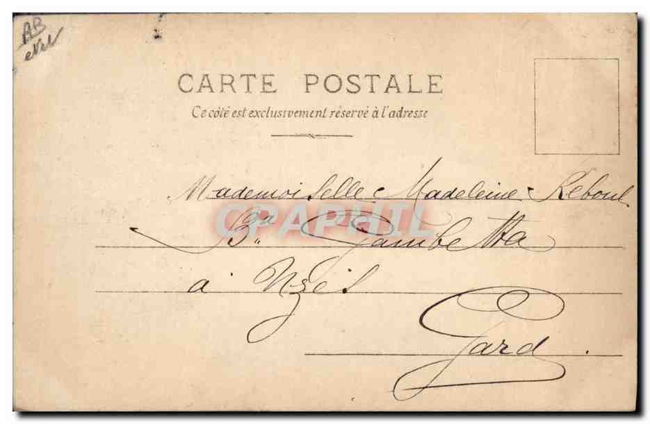 CPA Fantaisie Theatre Femme Cleo de Merode — Reverso