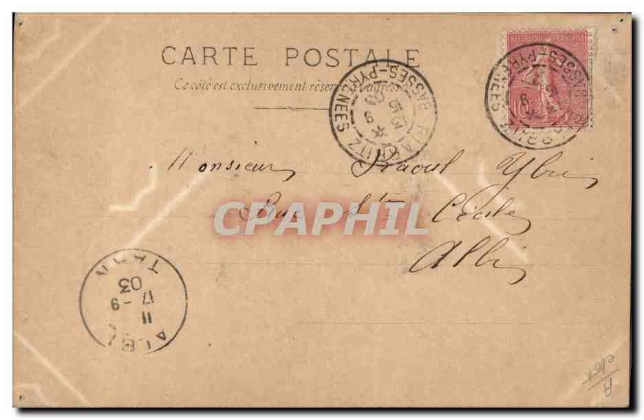 CPA Fantaisie Theatre Femme Cleo de Merode — Reverso