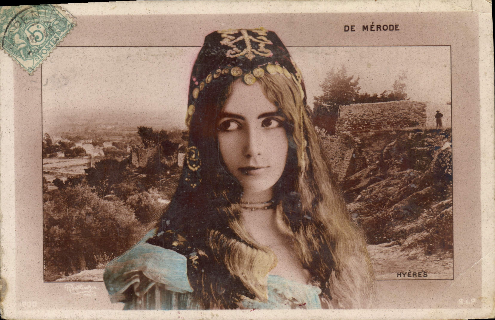 CPA Fantaisie Theatre Femme Cleo de Merode 