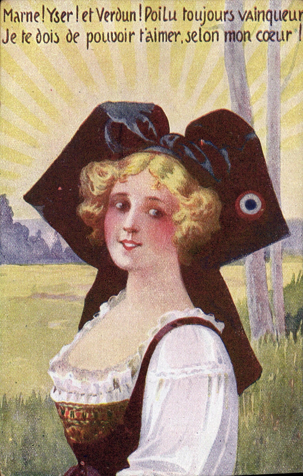 CPA Folklore Alsace 