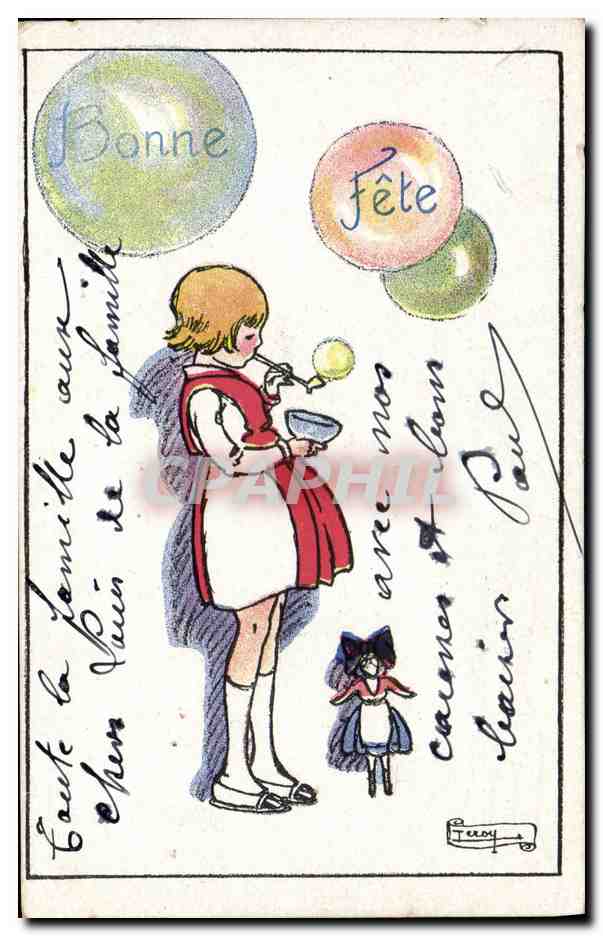 CPA Folklore Alsace Enfant