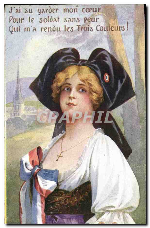 CPA Folklore Alsace 