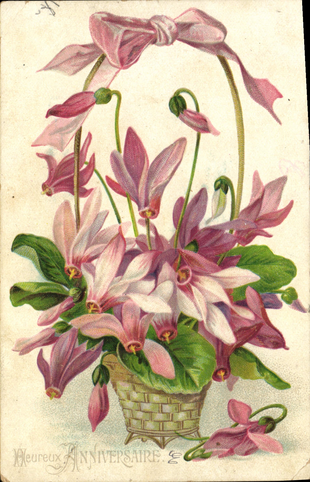 CPA Fantaisie Fleurs 