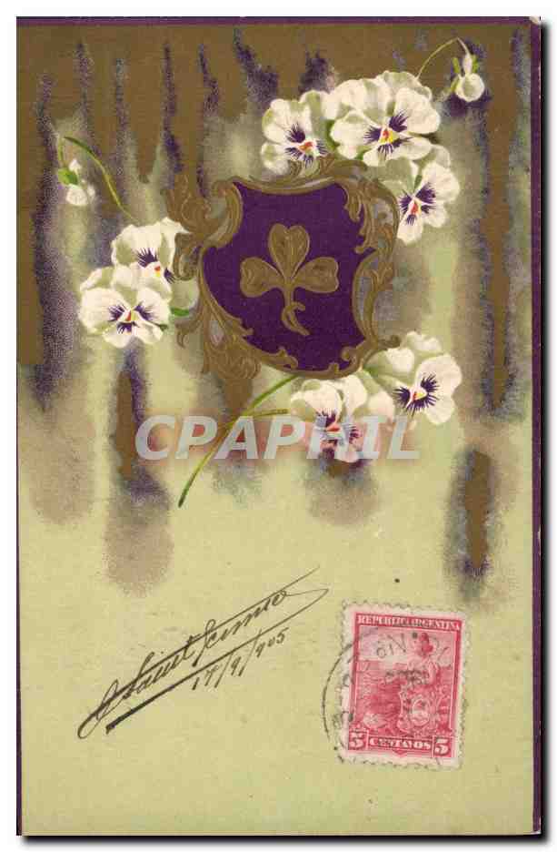 CPA Fantaisie Fleurs 