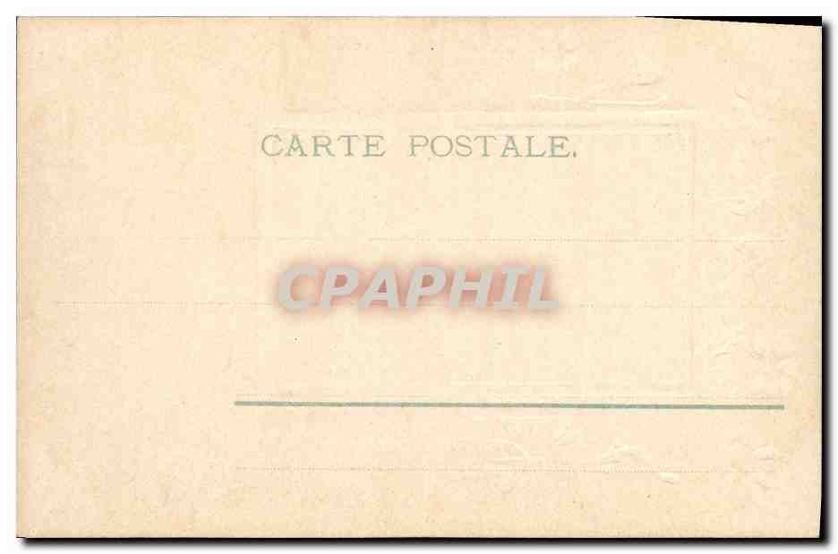 CPA Fantaisie Fleurs  — Rückseite