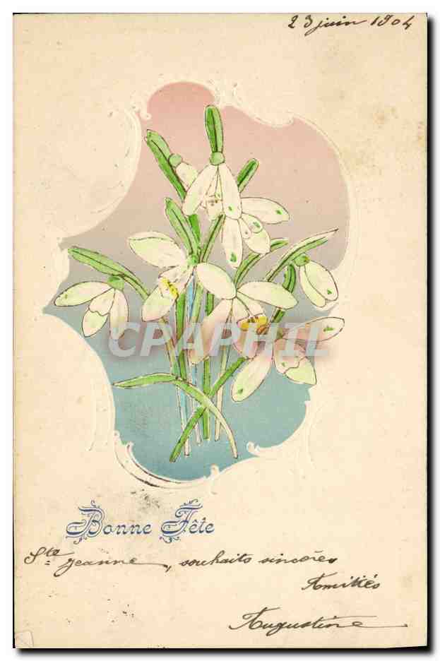 Fleurs de printemps — Bonne Fête — CPAPHIL
