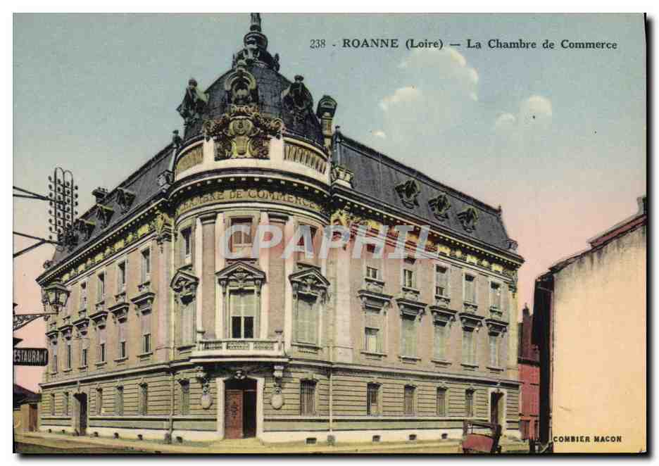 CPA Chambre de Commerce Roanne