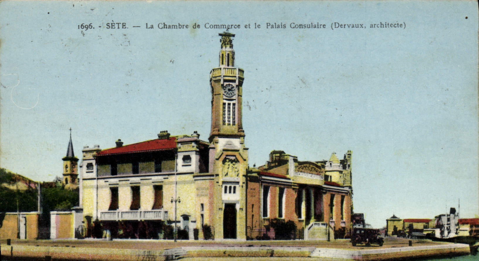 CPA Sete La Chambre de Commerce et le palais Consulaire