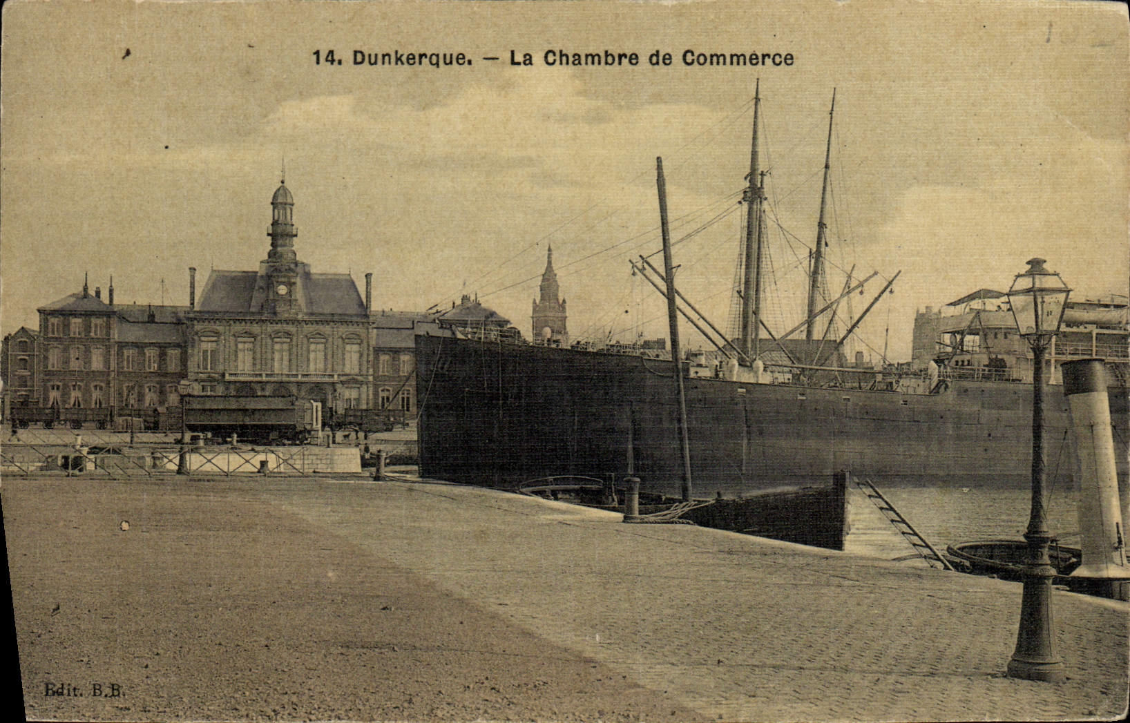 Dunkerque — La Chambre de Commerce — Éditeur B.B.