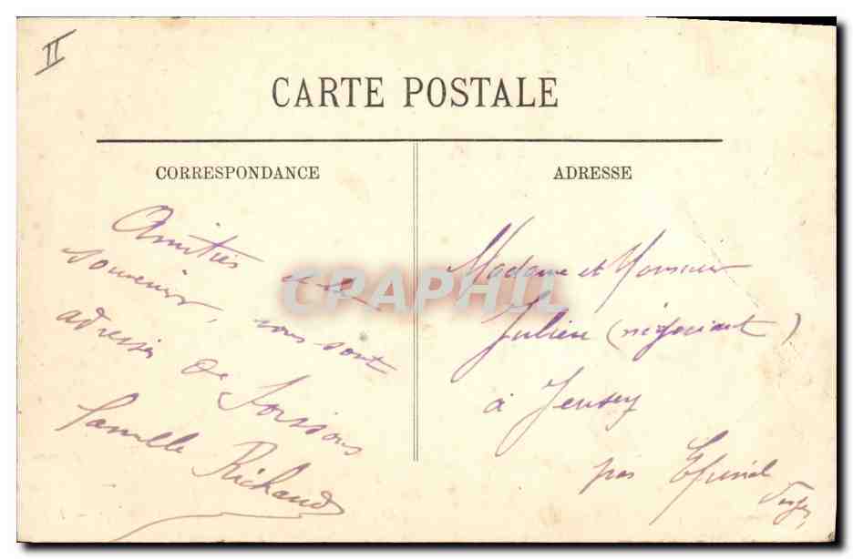 CPA Soissons La bourse de Commerce  — Verso