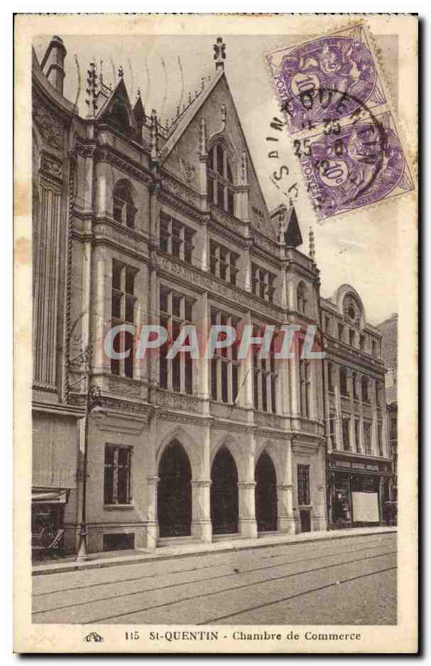 CPA Chambre de Commerce Saint Quentin