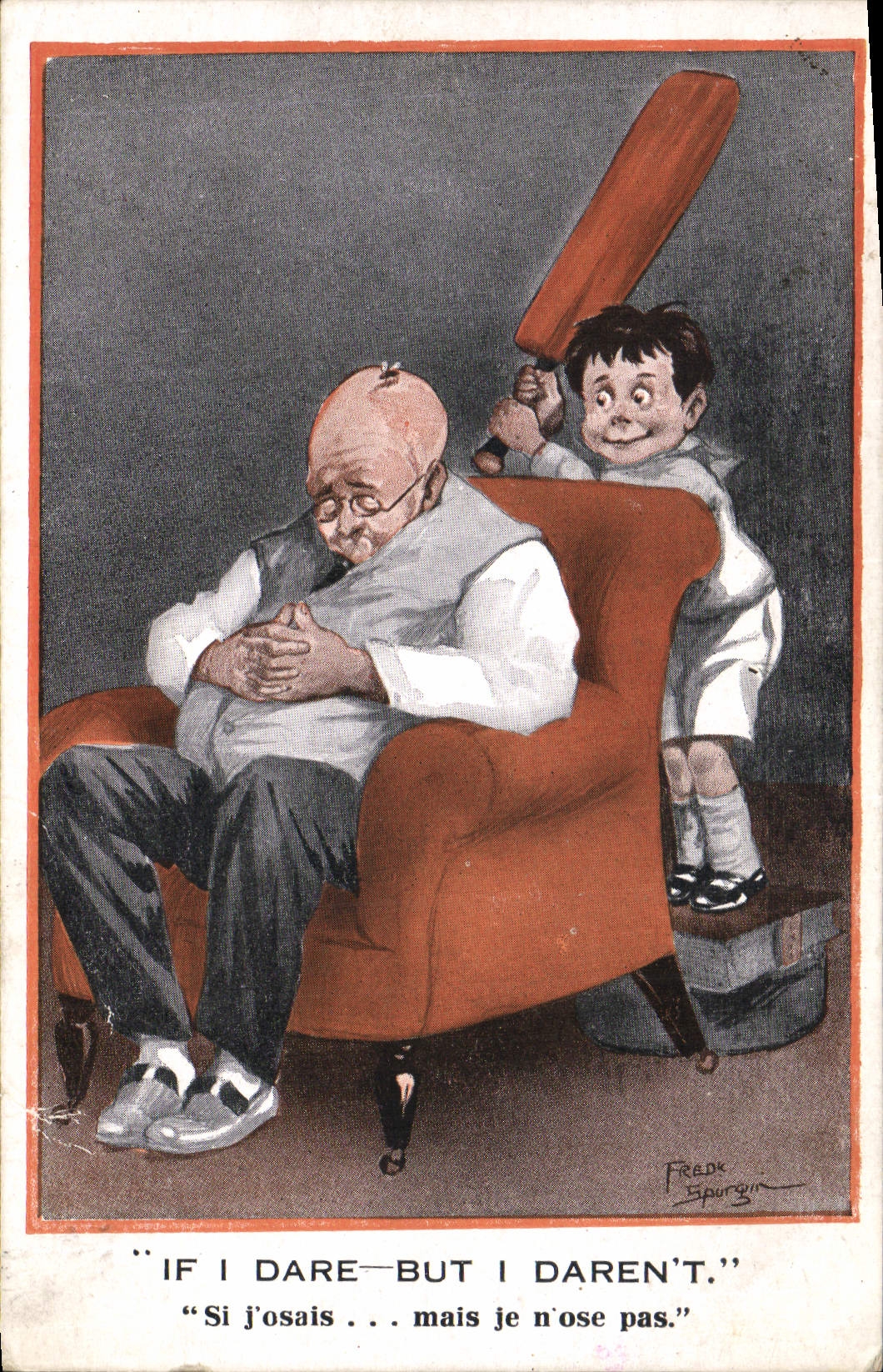 CPA Fantaisie Illustrateur Enfant Fred Spurgin