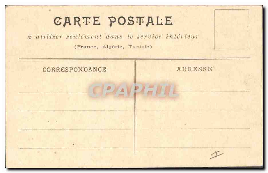 CPA Fantaisie Fleurs Capucine Rouge Jaune — Verso