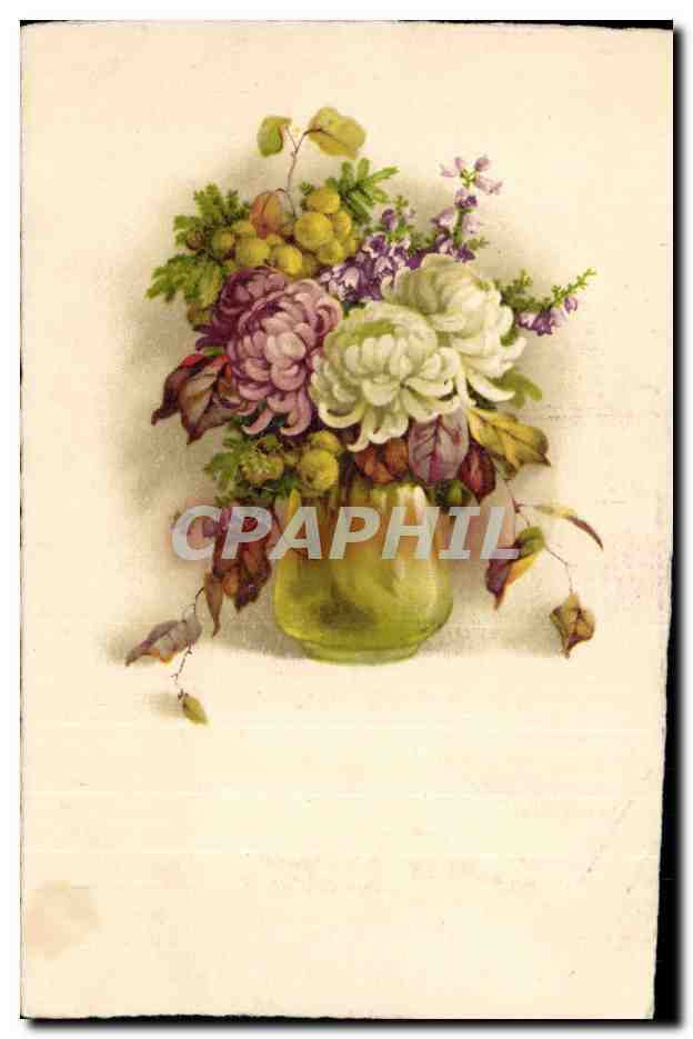 CPA Fantaisie Fleurs 