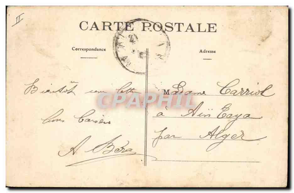 CPA Thouars Vue generale de la ville  — Verso