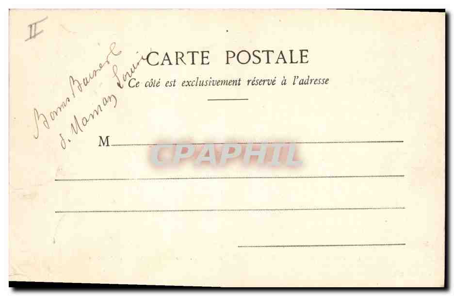 CPA Saint Colombe les Vienne vers 1879 Vue prise des hauteurs de Pipet  — Verso