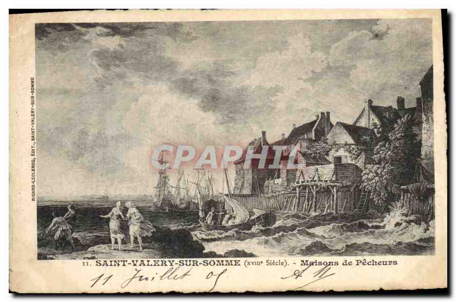 Saint-Valery-sur-Somme — Maisons de Pêcheurs — Richmond-Légerdou, édit. n°11