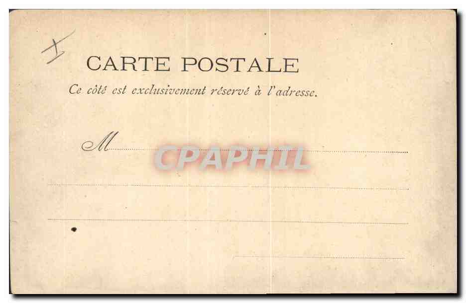 CPA Militaria Chasseurs Alpins Halte — Rückseite