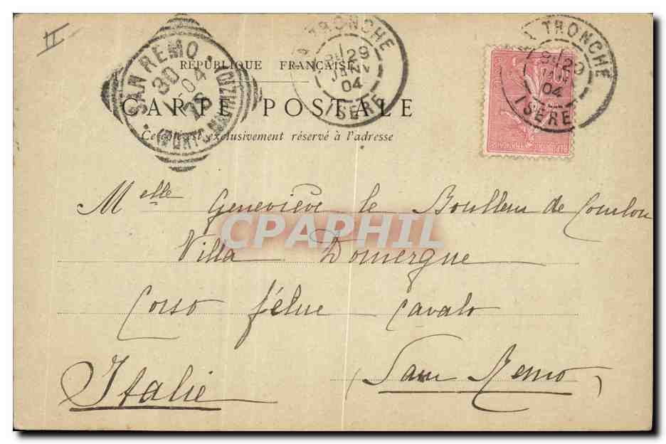22e Bataillon de Chasseurs alpins — Sous bois, en reconnaissance — IMP. DUCLOZ, MOUTLOZ, N° 33 — Verso