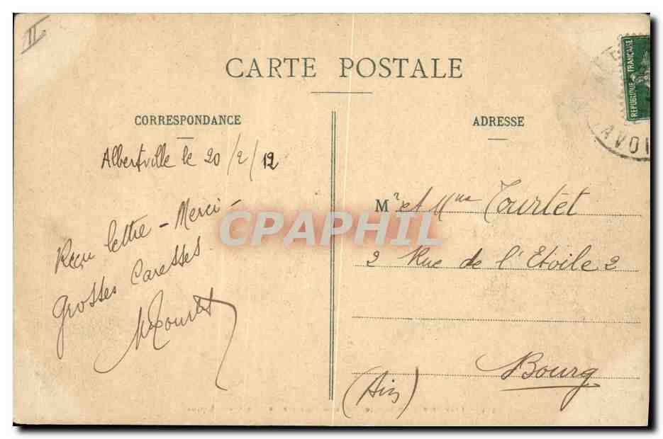 CPA Militaria Chasseurs Alpins Traversee d'un glacier par une batterie de chasseurs alpins — Reverso