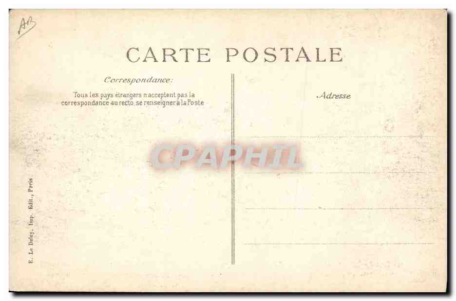 Catastrophe du "Liberté" — Le renflouement — E. Le Daley, Paris — Verso