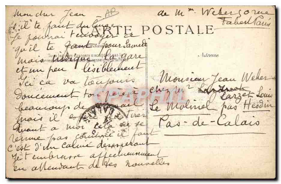 Catastrophe du "Liberté" — Le renflouement — Éditeur E.P.D. — N° de série non visible — Reverso