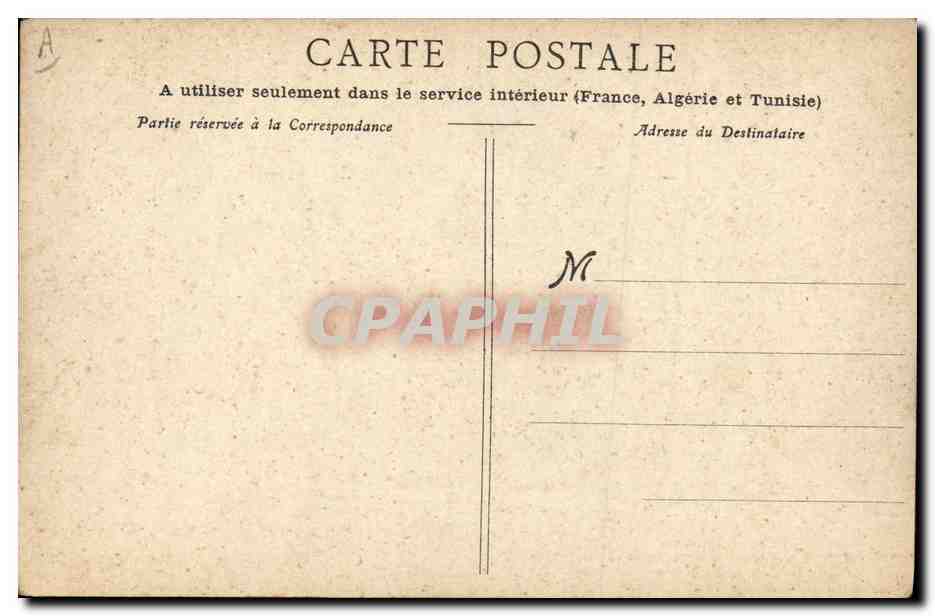 CPA Bateau Linois Croiseur a barbette — Verso