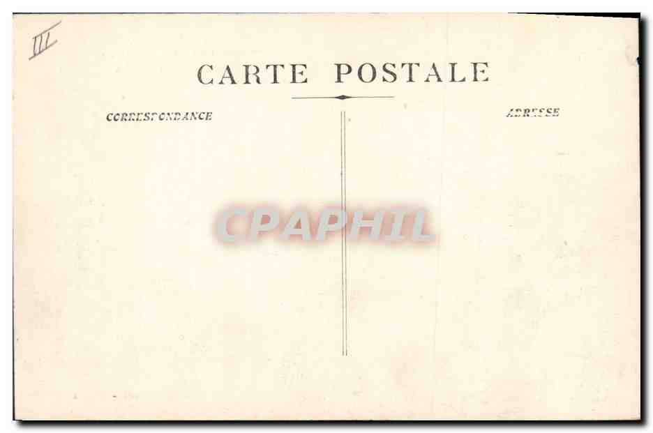 CPA Bateau L'explosion de la Liberte Le cuirasse apres l'explosion — Verso